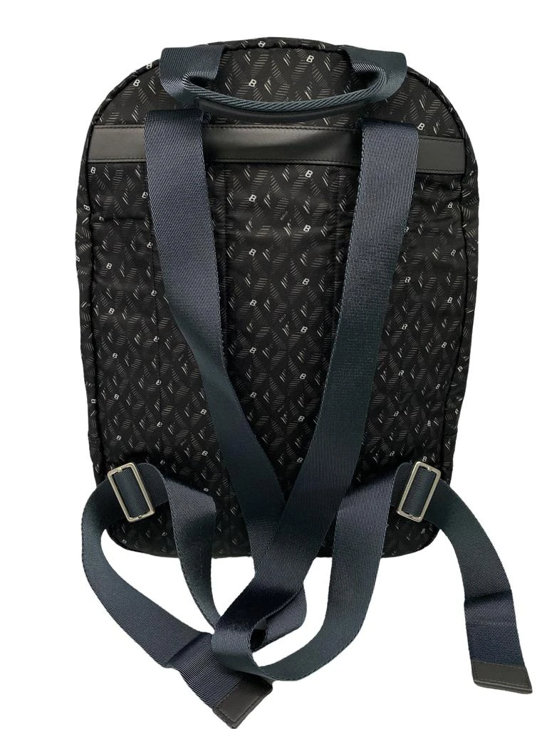 商品Bally|NEW Bally Taff Men's 6219841 Dark Gray Fabric & Leather Backpack,价格¥1540,第2张图片详细描述