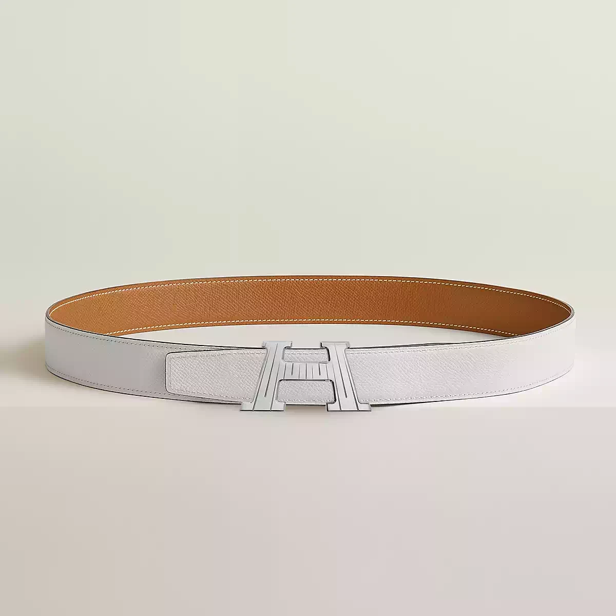 【预售】 爱马仕 24秋冬 男士 腰带 Boucle de ceinture H Take Off & Cuir de ceinture réversible 32 mm H010495UB86 | H075394CAGB 商品