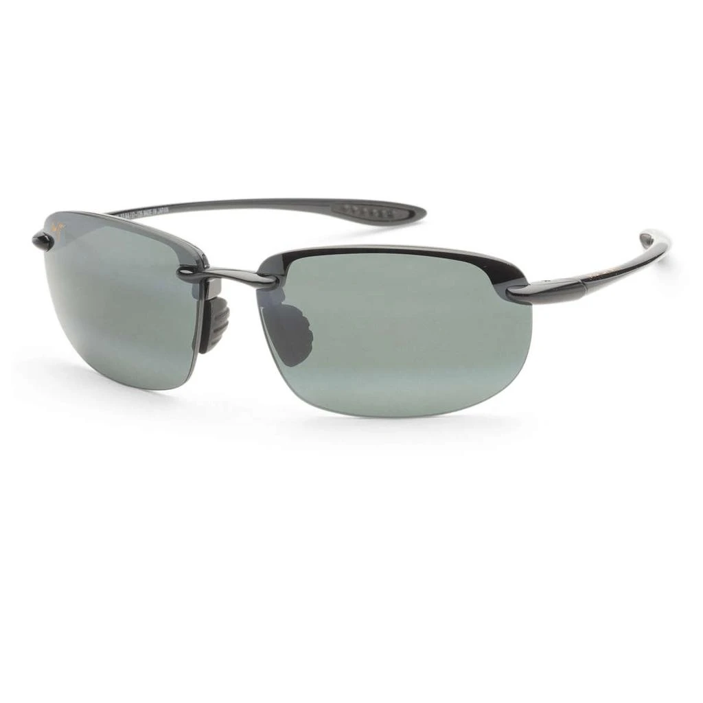 商品Maui Jim|Maui Jim Hookipa Men's Black Polarized Sunglasses,价格¥971,第1张图片