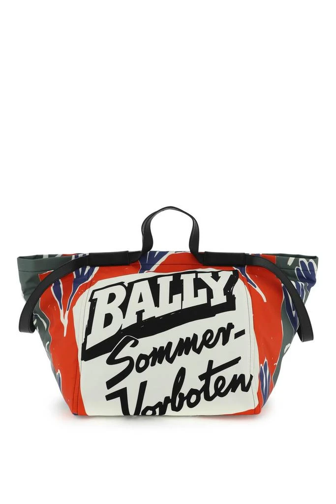 商品Bally|Bally Billboard Logo Printed Tote Bag,价格¥4026,第1张图片
