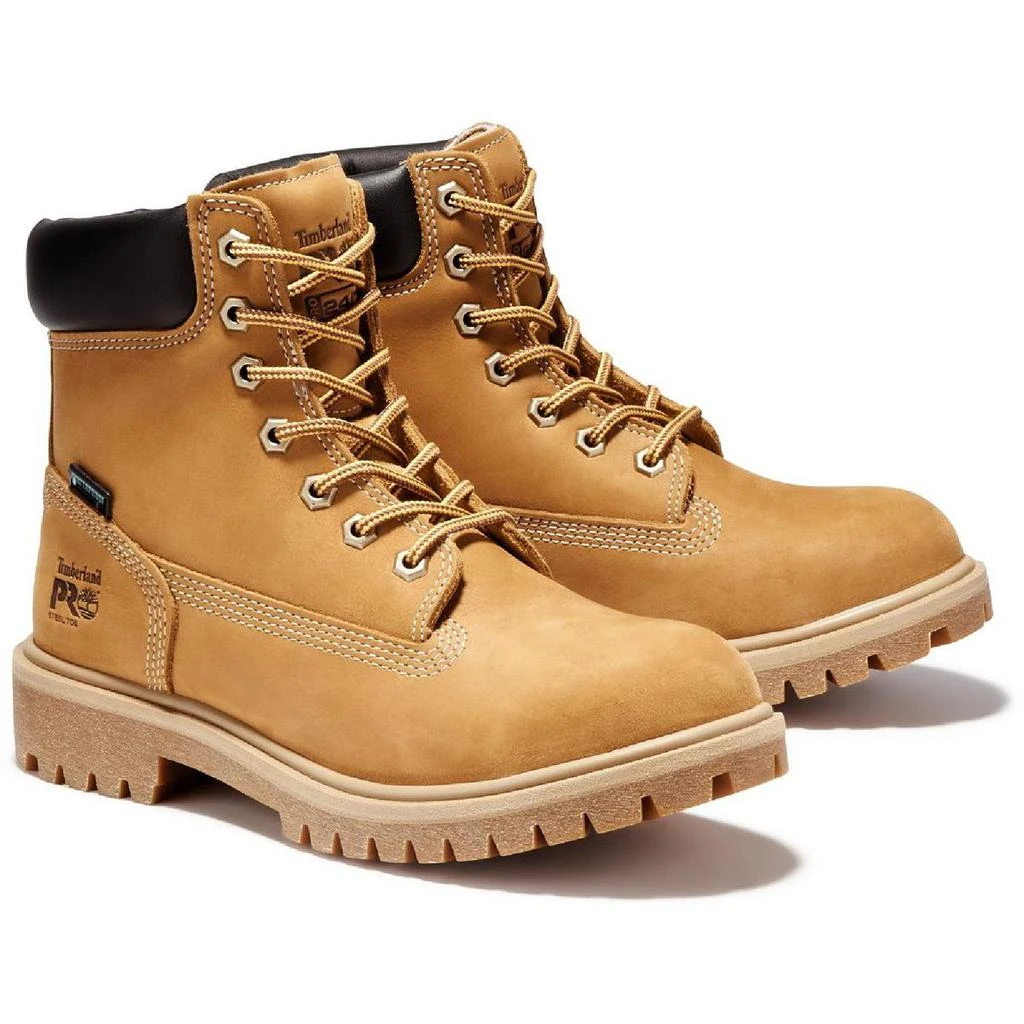 商品Timberland|Timberland Womens Pro Steel Toe Leather Waterproof & Weather Resistant,价格¥754,第1张图片