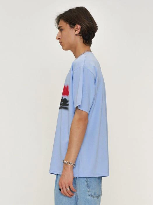 商品NORNOT|Regular Fit Dopamine T-Shirt Blue,价格¥797,第3张图片详细描述