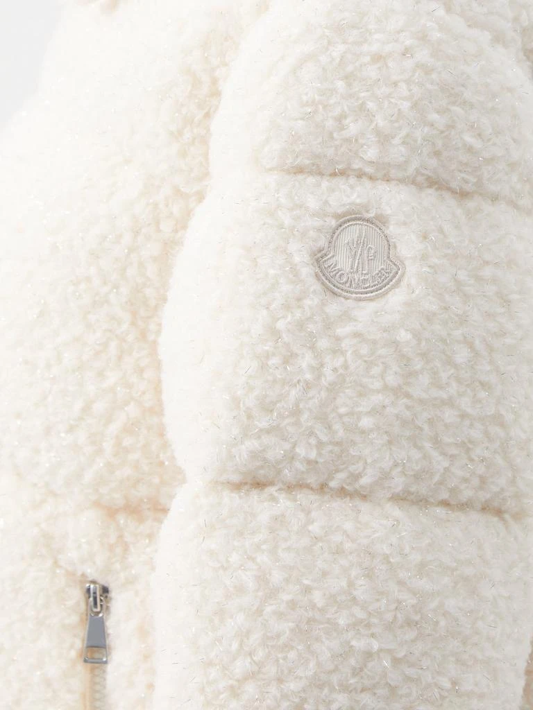 商品Moncler|Barbot high-neck faux-shearling down jacket,价格¥12846,第3张图片详细描述