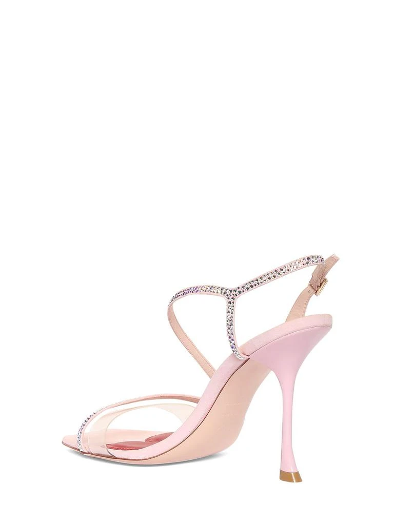 商品Roger Vivier|100mm I Love Vivier Crystal Sandals,价格¥9509,第3张图片详细描述