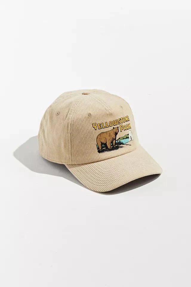 商品Urban Outfitters|Yellowstone Park Corduroy Hat,价格¥228,第1张图片