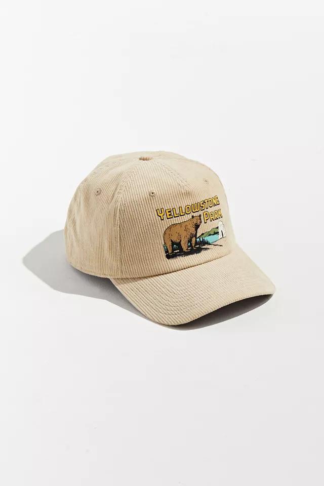 商品Urban Outfitters|Yellowstone Park Corduroy Hat,价格¥220,第1张图片