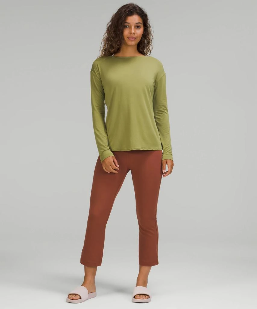 商品Lululemon|Modal-Blend Open-Back Long Sleeve Shirt,价格¥352,第2张图片详细描述