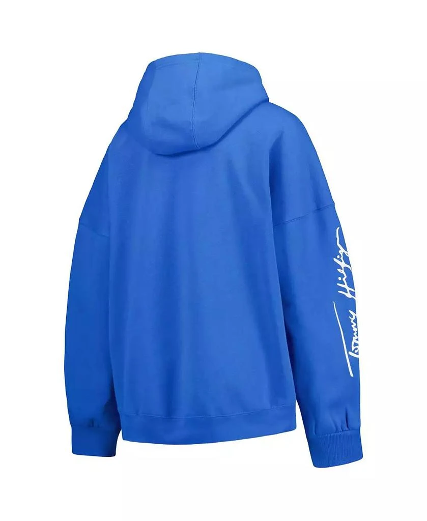 商品Tommy Hilfiger|Women's Powder Blue Los Angeles Chargers Becca Drop Shoulder Pullover Hoodie,价格¥501,第3张图片详细描述