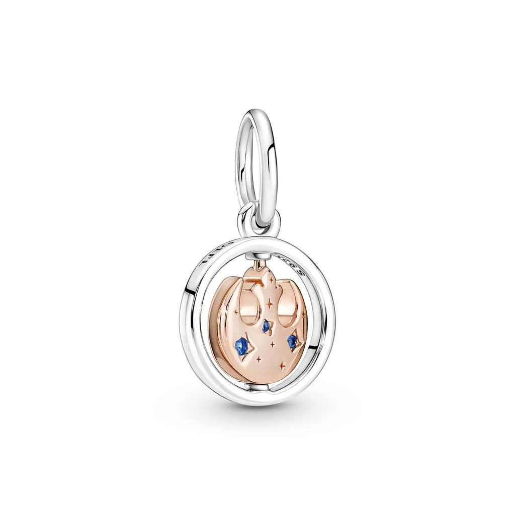 商品PANDORA|Star Wars™ Rebel Alliance™ Symbol Spinning Pendant Necklace,价格¥520,第1张图片