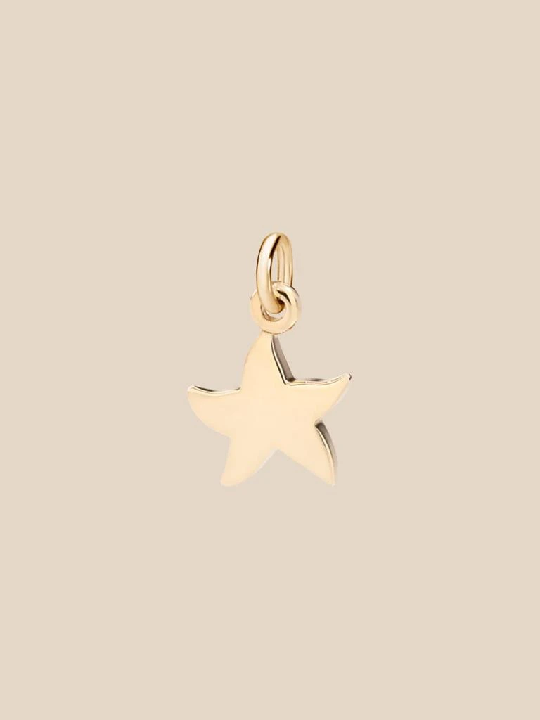 商品Dodo|Mini Dodo Star pendant in 18 kt yellow gold,价格¥930,第1张图片