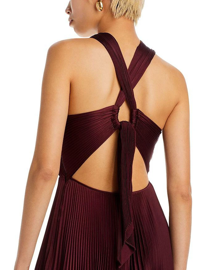 商品A.L.C.|Athena Pleated Cutout Gown - 150th Anniversary Exclusive,价格¥5923,第5张图片详细描述