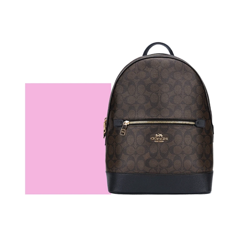 Coach 棕色印花中性双肩包 C5679IMAA8 商品