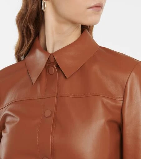 商品Max Mara|Dingo nappa leather shirt,价格¥5128,第4张图片详细描述