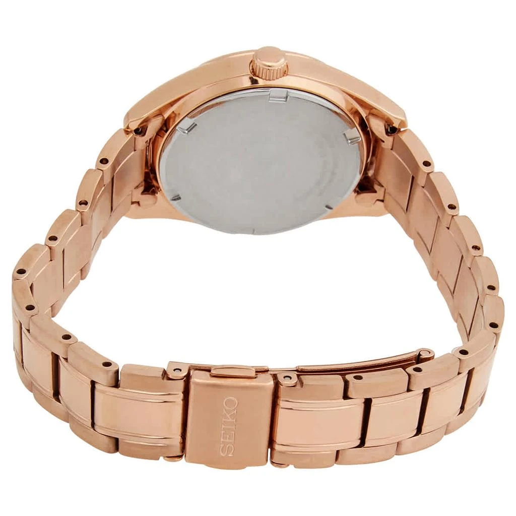 商品Seiko|Seiko Classic Quartz White Dial Rose Gold-tone Ladies Watch SUR630P1,价格¥1102,第3张图片详细描述