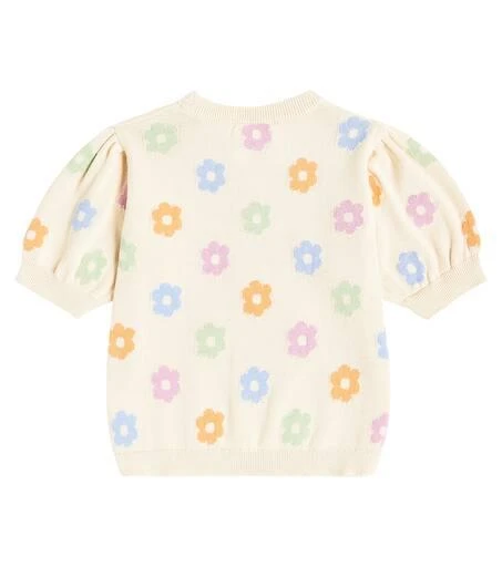 商品The New Society|Kent knitted floral cotton T-shirt,价格¥567,第3张图片详细描述