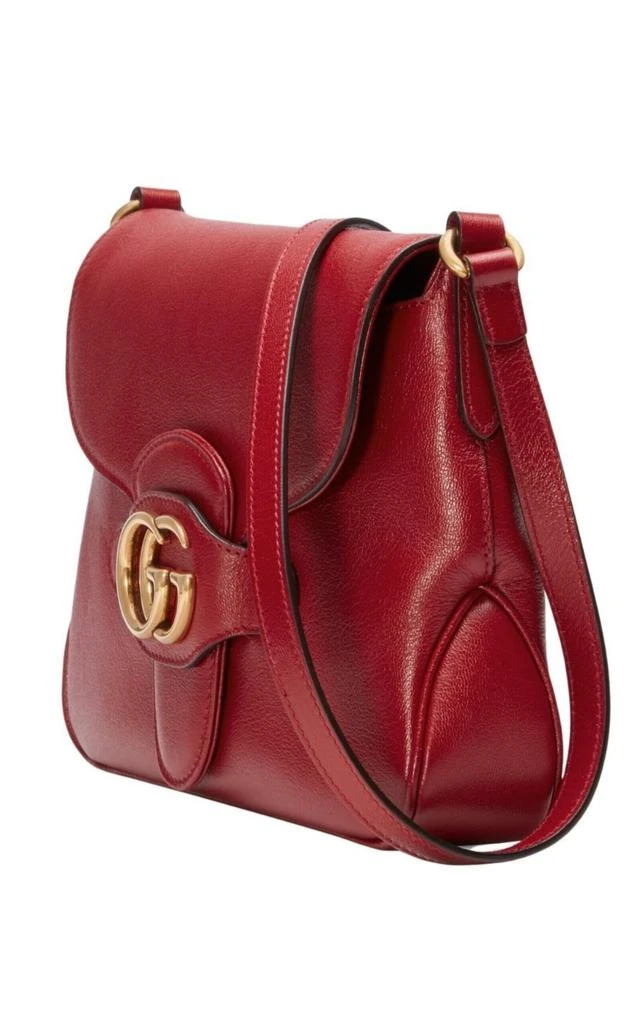 商品Gucci|Small Messenger with Double GG Bag in Red,价格¥19821,第4张图片详细描述