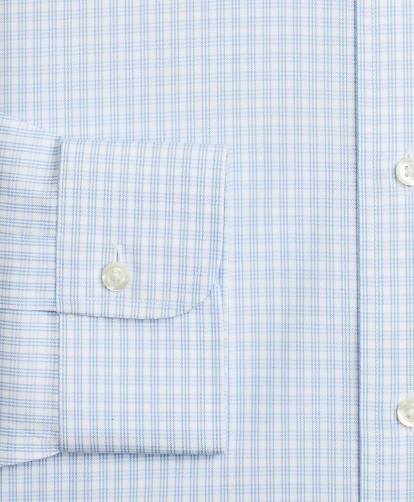 商品Brooks Brothers|Madison Relaxed-Fit Dress Shirt, Non-Iron Triple Check,价格¥368,第5张图片详细描述
