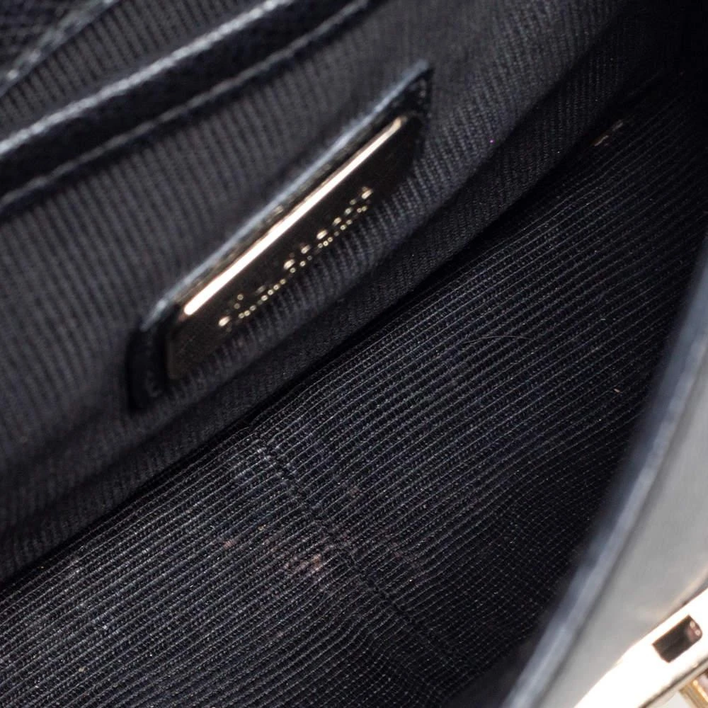 Furla Black Leather Mini Metropolis Top Handle Bag 商品