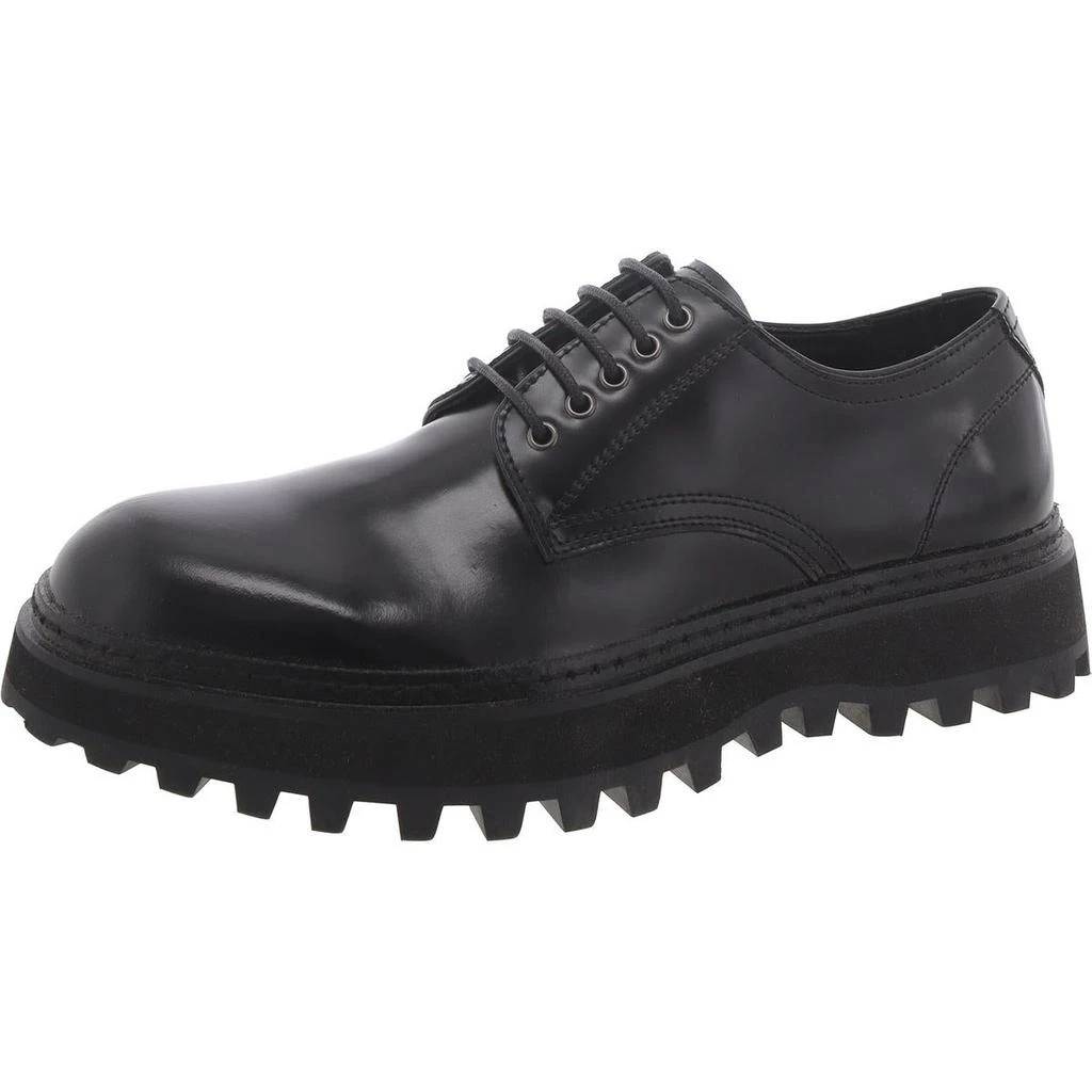 商品Steve Madden|Torrin Mens Leather Lace-Up Derby Shoes,价格¥206,第1张图片