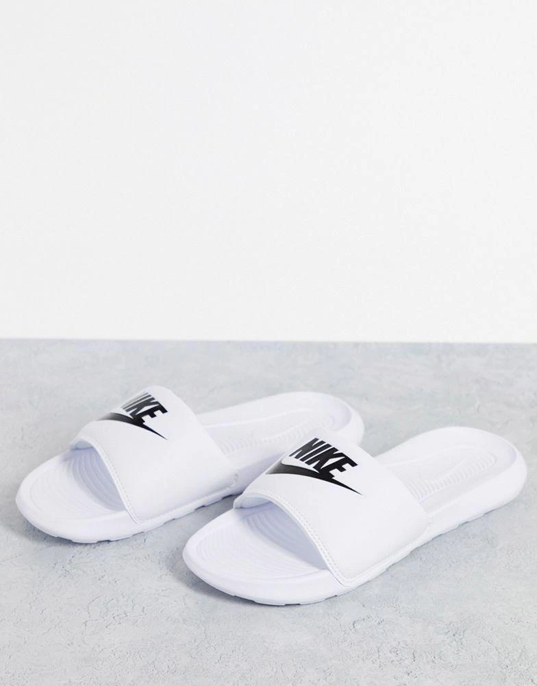 商品NIKE|Nike Victori sliders in white,价格¥339,第1张图片