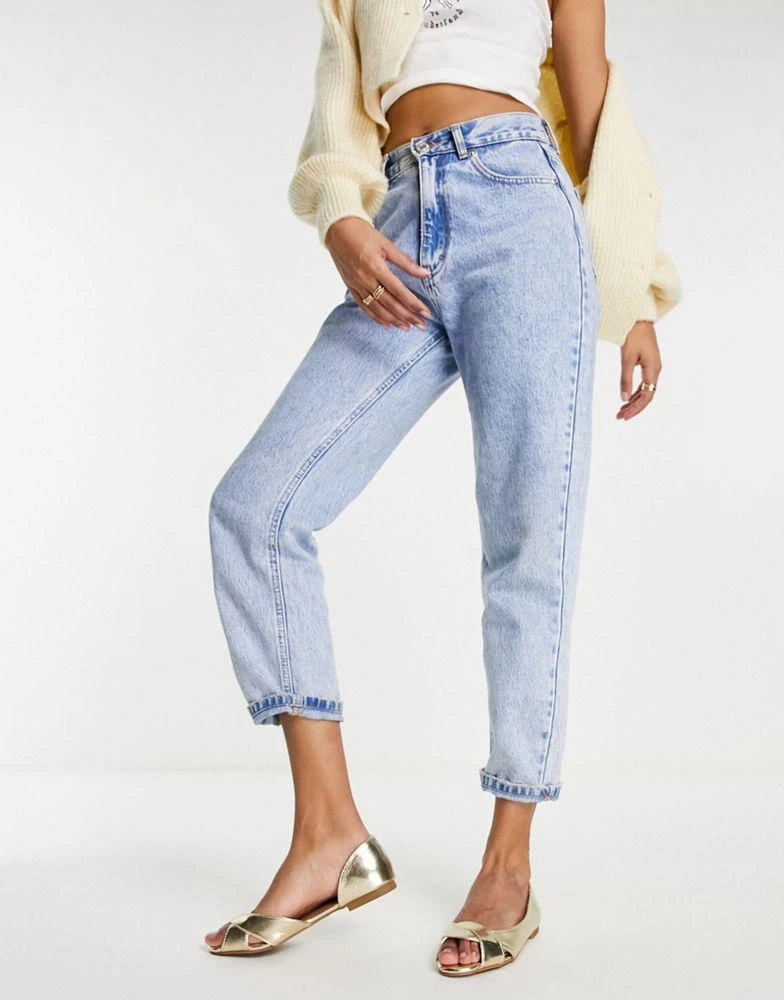 商品ASOS|ASOS DESIGN Laurel peep toe ballet flats in gold,价格¥120,第4张图片详细描述