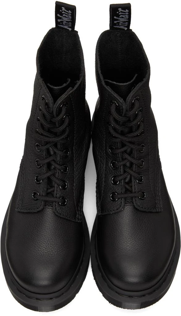 商品Dr. Martens|Black Nubuck 1460 Pascal Boots,价格¥583,第5张图片详细描述