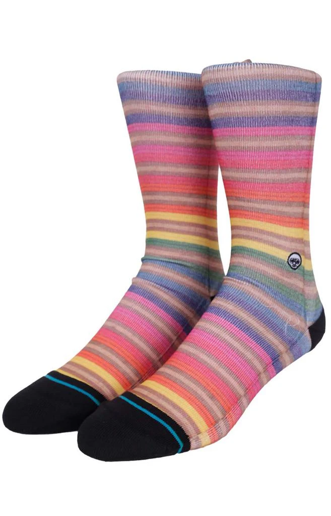 商品Stance|Haroshi Stripe Socks - Multi ,价格¥111,第1张图片