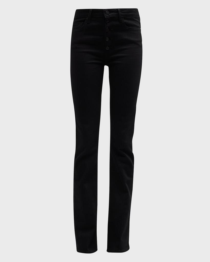 商品Paige|Manhattan High Rise Slim Bootcut Jeans,价格¥1705,第4张图片详细描述