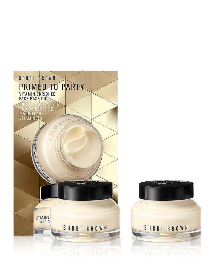 商品Bobbi Brown|Vitamin Enriched Face Base Primer Moisturizer Duo With Vitamin C + Hyaluronic Acid ($134 value),价格¥524,第1张图片