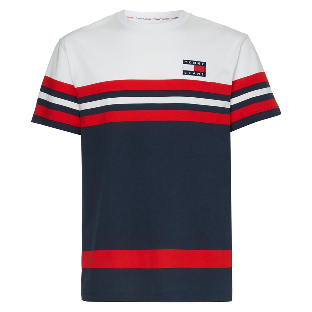 商品Tommy Hilfiger|Men's Color Blocked T-Shirt,价格¥370,第1张图片