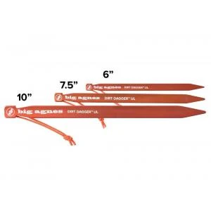 商品Big Agnes|Dirt Dagger UL 10in Tent Stake,价格¥39,第1张图片