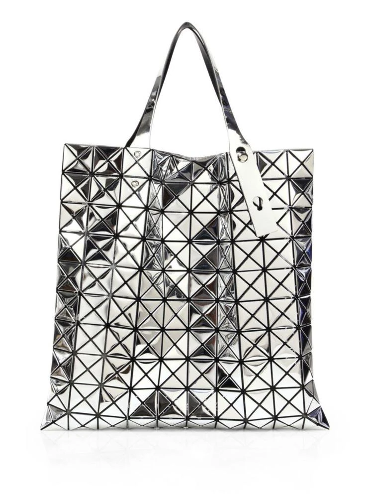 商品Issey Miyake|Prism Platinum Faux Metallic Leather Tote,价格¥9703,第1张图片