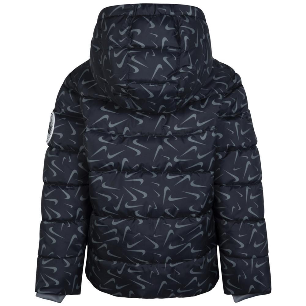 商品NIKE|Toddler Boys Windrunner Color Block Puffer Jacket,价格¥521,第4张图片详细描述