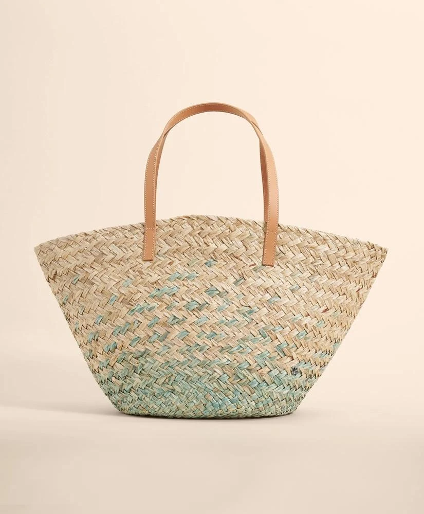 商品Brooks Brothers|Flora Bella Straw Dip-Dye Shopper Bag,价格¥1793,第1张图片