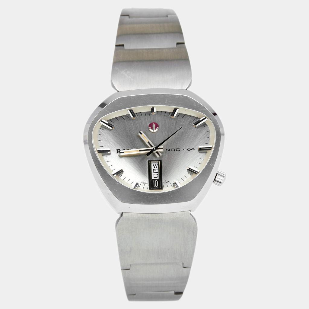 商品[二手商品] Rado|Rado Silver Stainless Steel Vintage NCC 404 REF.11926 Men's Wristwatch 42 mm,价格¥3067,第1张图片