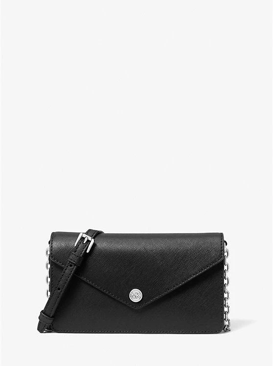 商品Michael Kors|Small Saffiano Leather Envelope Crossbody Bag,价格¥508,第1张图片