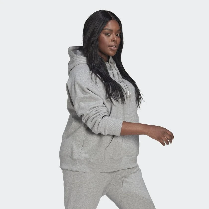 商品Adidas|Women's adidas Oversized Hooded Sweatshirt (Plus Size),价格¥266,第4张图片详细描述