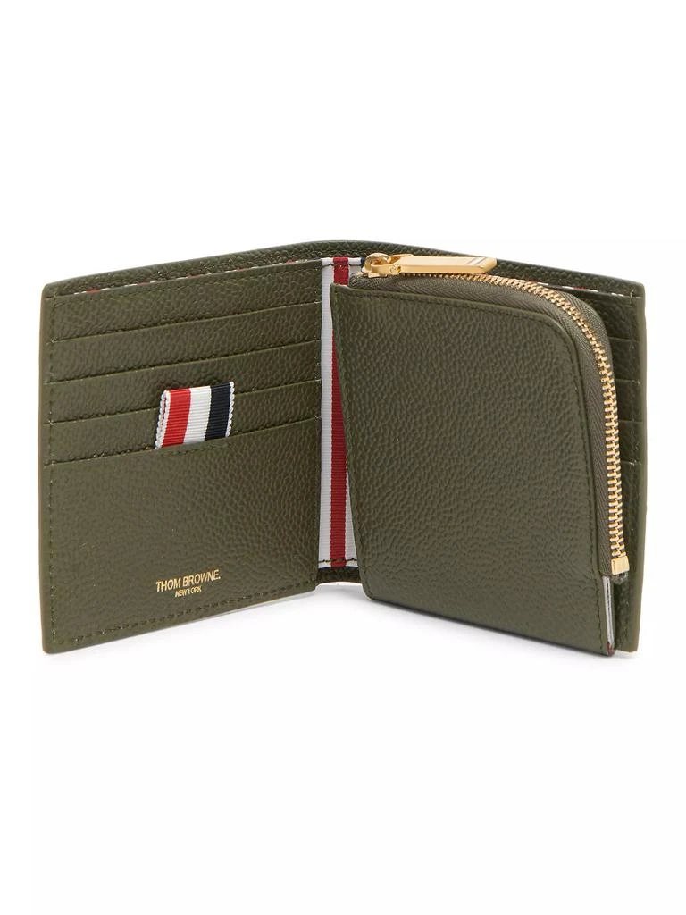 商品Thom Browne|Leather Bifold Wallet,价格¥2570,第2张图片详细描述