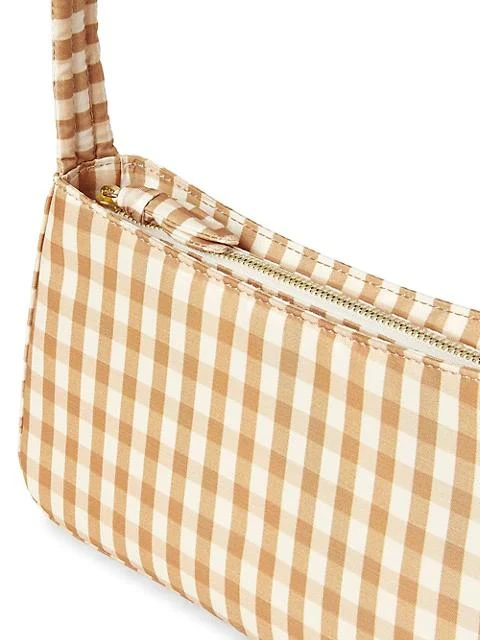 商品Loeffler Randall|Tristan Quilted Gingham Baguette,价格¥578,第3张图片详细描述