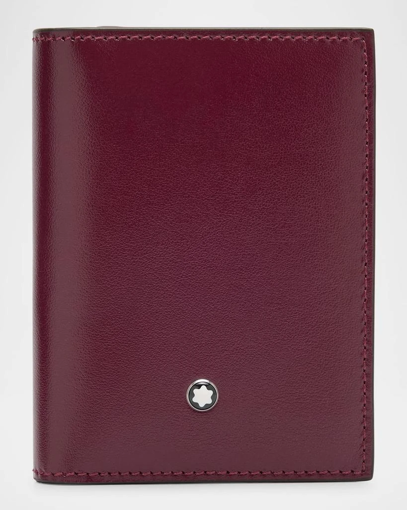商品MontBlanc|Men's Meisterstuck Leather Bifold Card Holder,价格¥2602,第1张图片