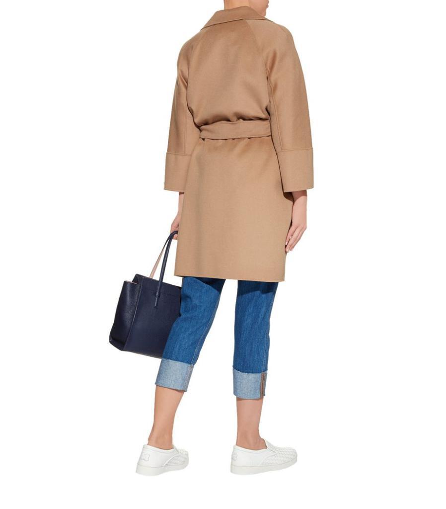 商品Max Mara|Arona Short Wool Wrap Coat,价格¥6142,第5张图片详细描述