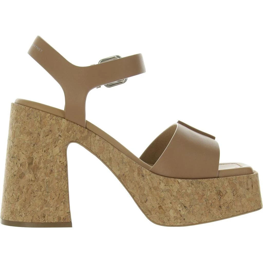 商品Stella McCartney|Skyla Womens Buckle Faux Leather Platform Sandals,价格¥3554,第2张图片详细描述
