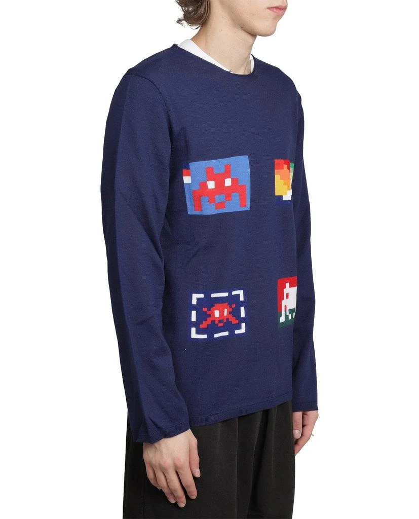 商品Comme des Garcons|Comme des Garçons Shirt Comme Des Garcons Shirt Navy Crewneck Sweater,价格¥2450,第2张图片详细描述