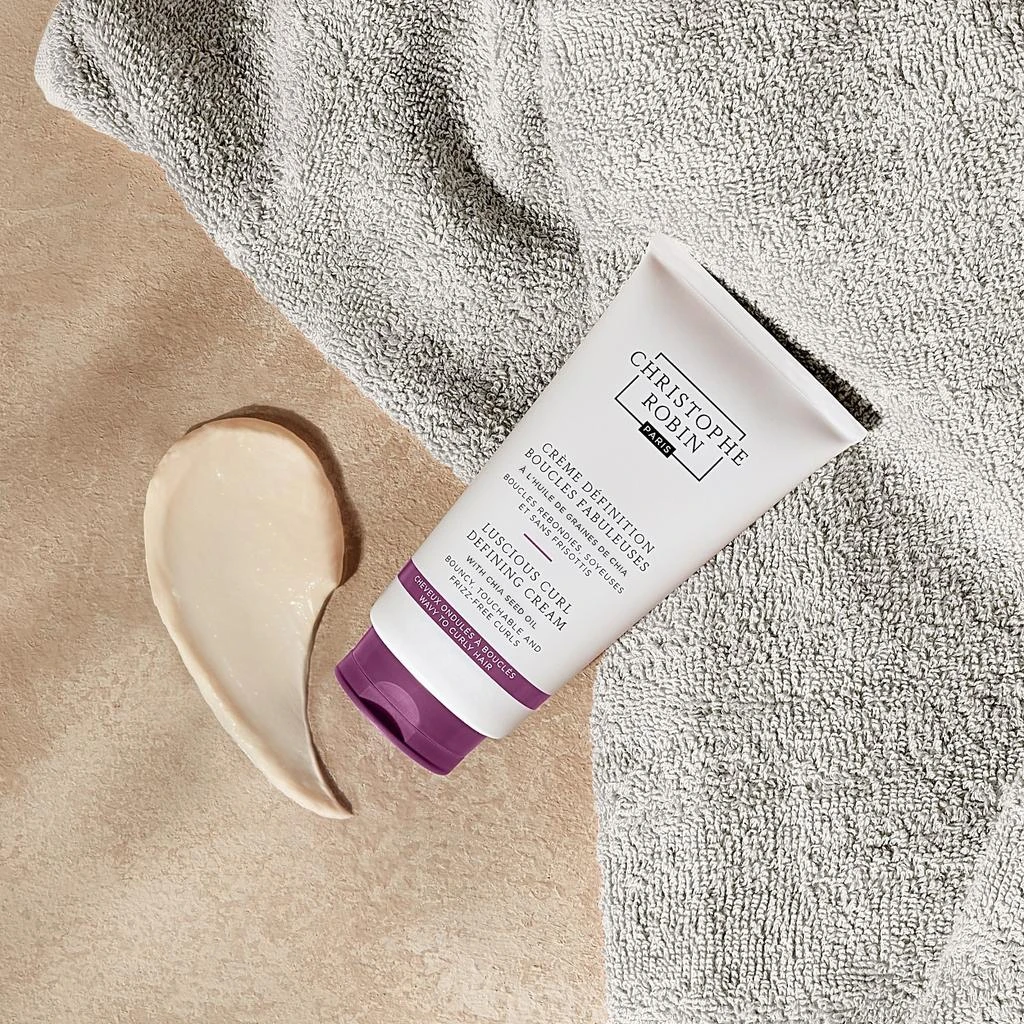 商品Christophe Robin|Christophe Robin New Luscious Curl Cream with Chia Seed Oil 150ml,价格¥289,第2张图片详细描述