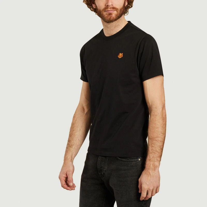 商品Kenzo|99 - Organic cotton single jersey - BLACK BLACK Kenzo,价格¥542,第2张图片详细描述