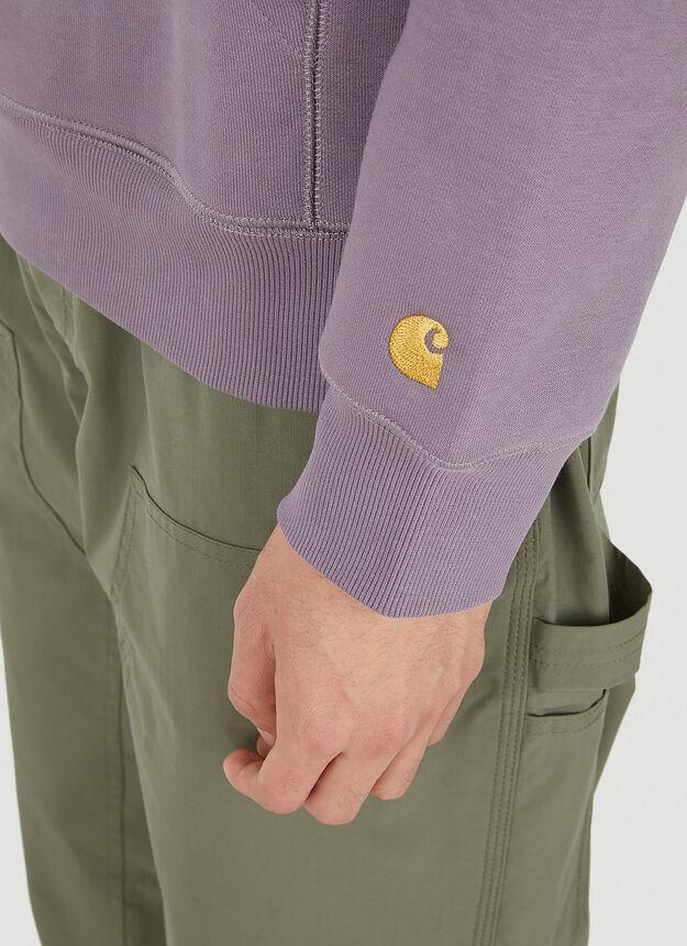 商品Carhartt WIP|Chase Hooded Sweatshirt in Purple,价格¥375,第7张图片详细描述