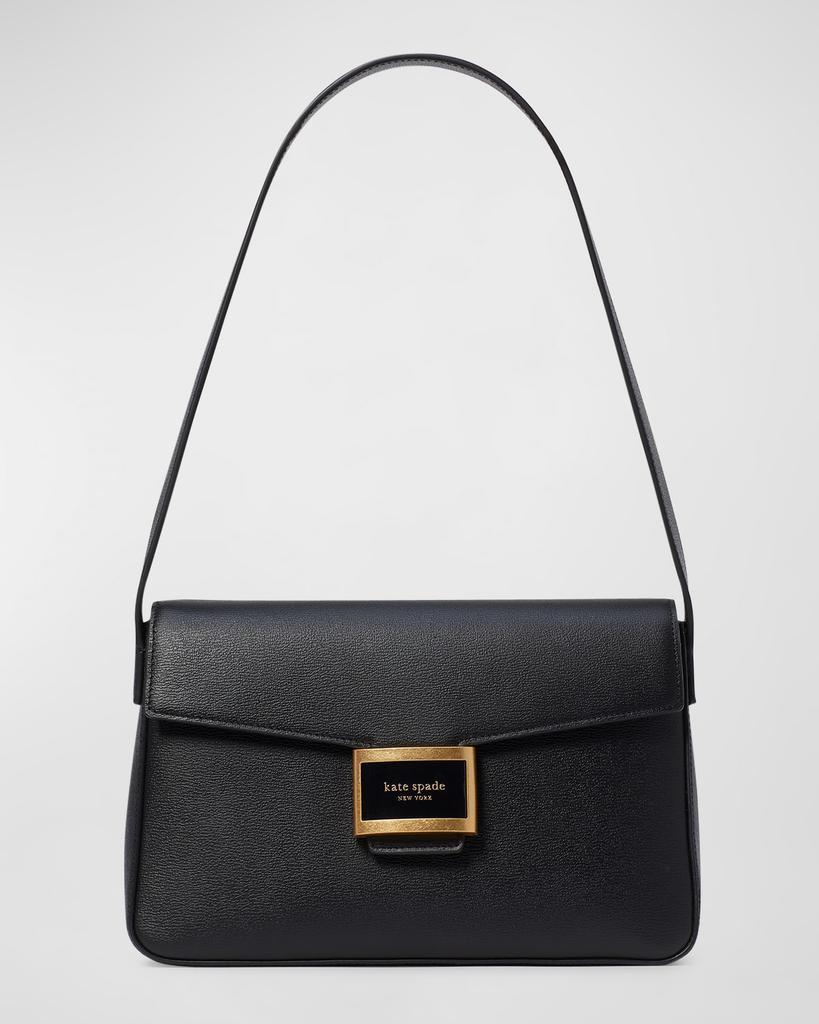 商品Kate Spade|katy flap leather shoulder bag,价格¥2635,第1张图片