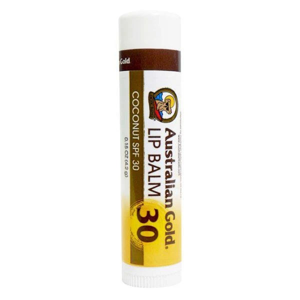 商品Australian Gold|Lip Balm Moisture Max Spf 30 Infused With Coconut Oil,价格¥45,第1张图片