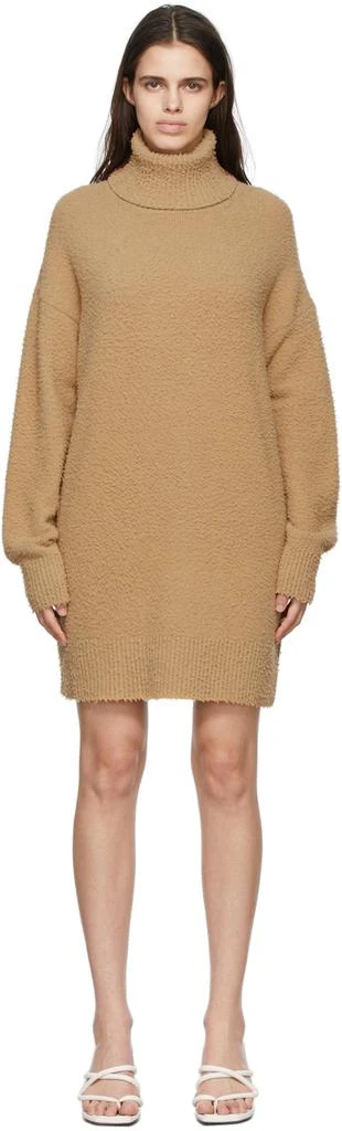 商品Max Mara|Tan Wool Unghia Dress,价格¥3575,第1张图片
