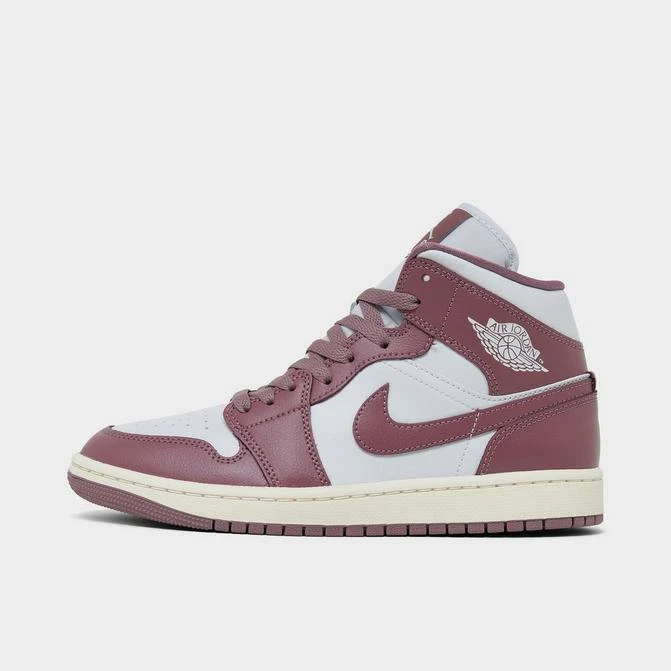 商品Jordan|Women's Air Jordan Retro 1 Mid Casual Shoes,价格¥921,第1张图片